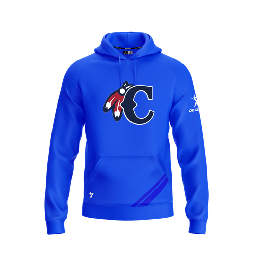 [FOLHSMRY-YXS-LOGO2] Decker Summit Hoodie (Youth XS, Royal, Logo 2)