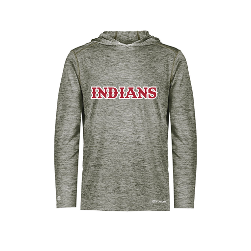 [FOLHCGGY-AS-LOGO3] Decker Men's Charge Hoodie (Adult S, Gray, Logo 3)