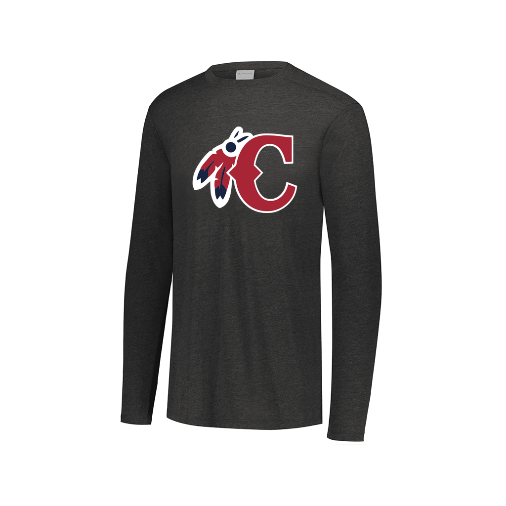 Decker Men's Tri-Blend T-Shirt - Long Sleeve